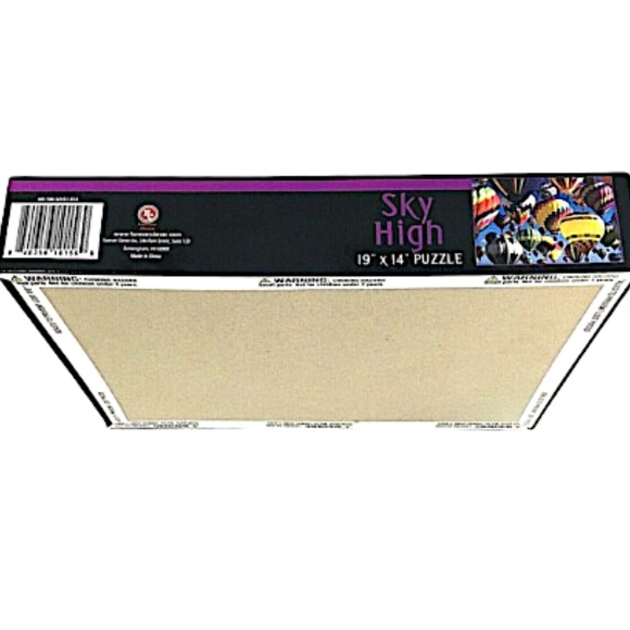 NEW Hot Air Balloon Puzzle 500 Pieces Sky High 19"x14" Forever Clever New Sealed - Picture 5 of 9